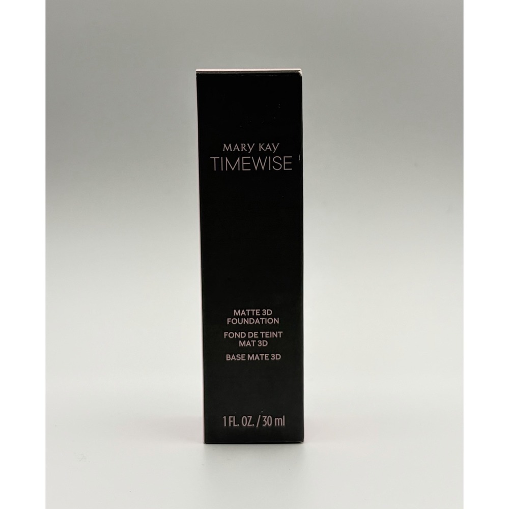 Mary Kay TimeWise Matte 3D Foundation Combination To Oily Skin Beige C 170 New